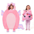 Cute Unicorn Sleeping Bag Floor Pillows & Cushions Little Palace Store