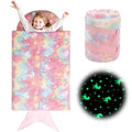 Glow Unicorn Sleeping Bag Slumber Bags Little Palace Store Pink