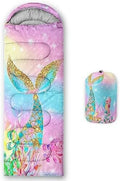 Mermaid Girl Sleeping Bag Floor Pillows & Cushions Little Palace Store