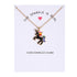 Hand Enameled Unicorn Necklace - Priority Shipping Pendant Necklaces Little Palace Store