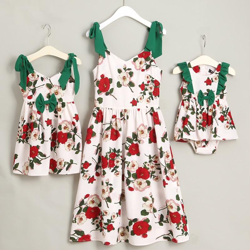 Secret Garden Mother Daughter Matching Dress Floral / Baby 80 Secret Garden Mother Daughter Matching Dress Floral / Baby 80