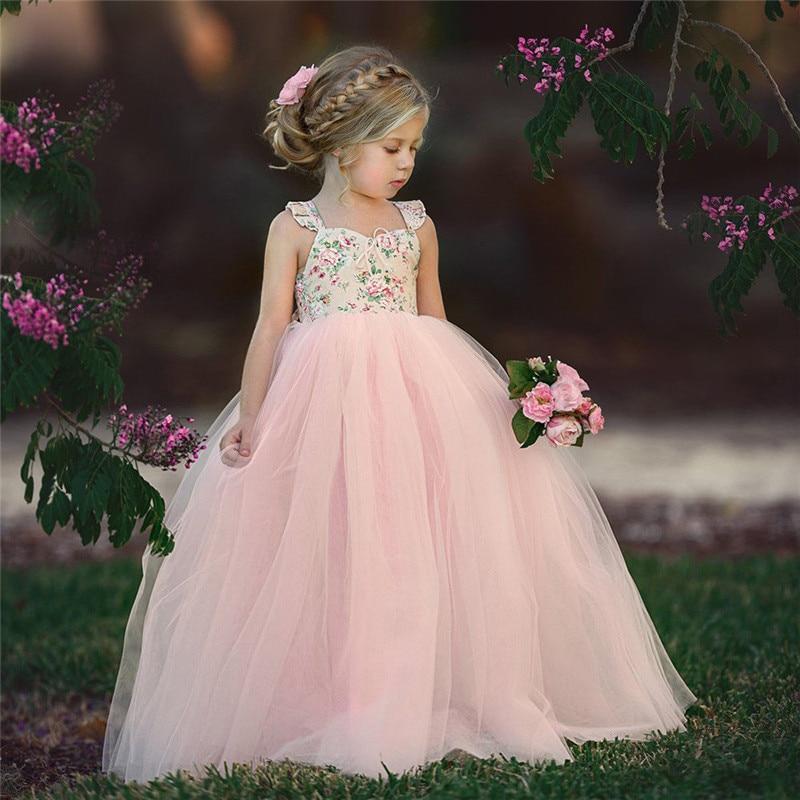 open lace back dress Aria's Little Princess Dress 5