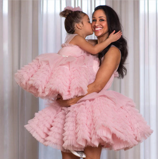 Pink Evening Dress For Mom And Daughter Mom And Daughter Matching Pink Perfect Dress Years Pink Evening Dress For Mom And Daughter Mom And Daughter Matching Pink Perfect Dress Years
