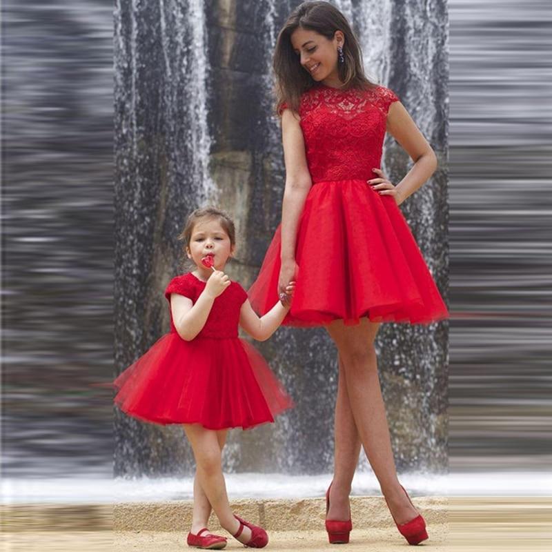 Mother Daughter Matching Red Dress - Priority Shipping Little Palace Store Mother Daughter Matching Red Dress - Priority Shipping Little Palace Store