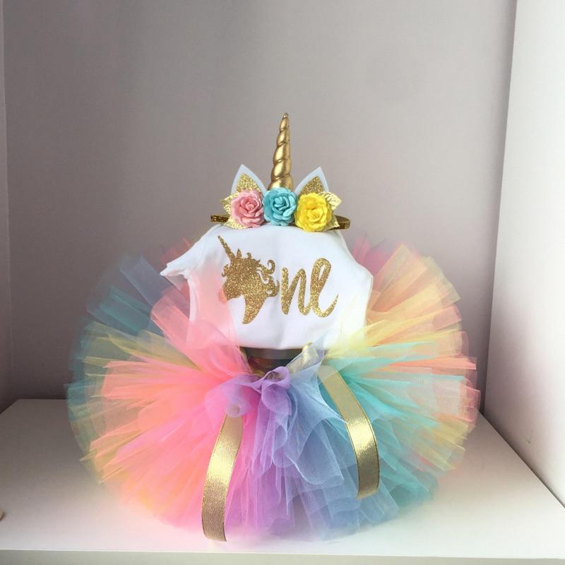 Unicorn 1st Year Birthday Princess Dress Bundle Unicorn 2 Unicorn 1st Year Birthday Princess Dress Bundle Unicorn 2